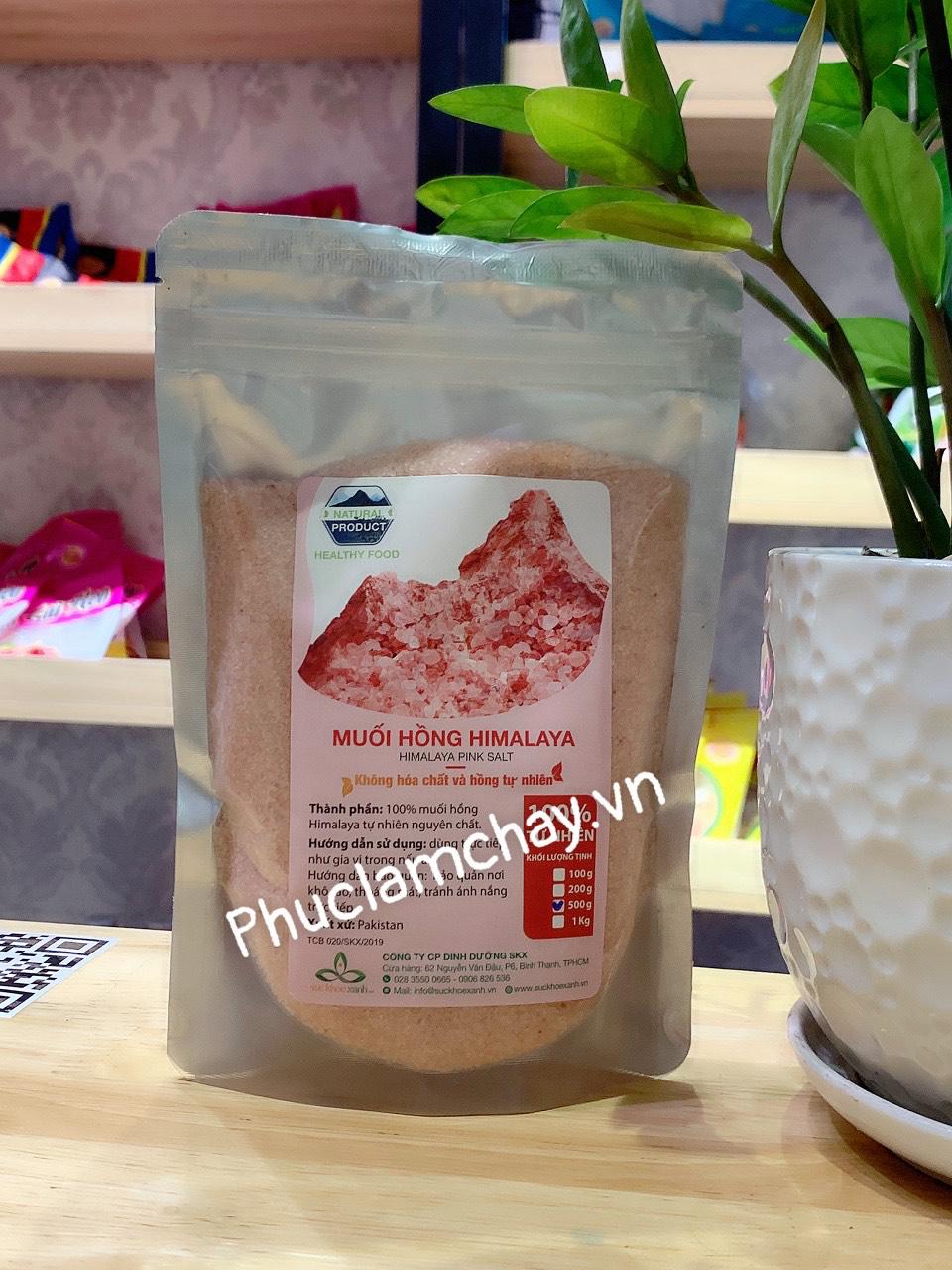 MUỐI HỒNG HIMALAYA 500G